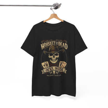 Whiskey for the Dead "Devil Inside" Skull Tee