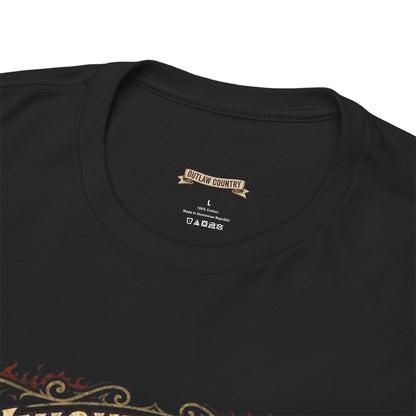 Whiskey for the Dead "Devil Inside" Skull Tee