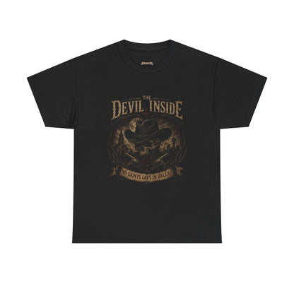 Devil Inside Graphic Tee – No Saints Left In Dallas