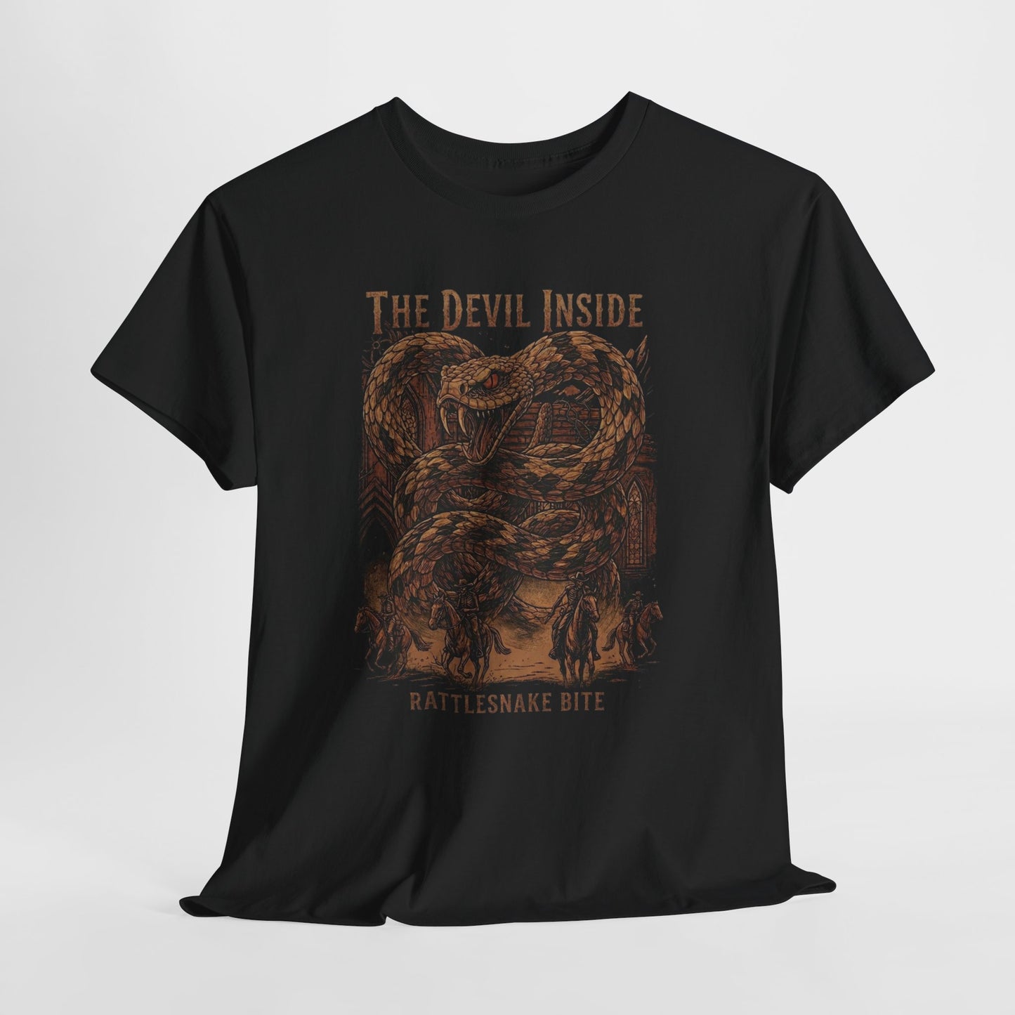 The Devil Inside Rattlesnake Bite T-Shirt