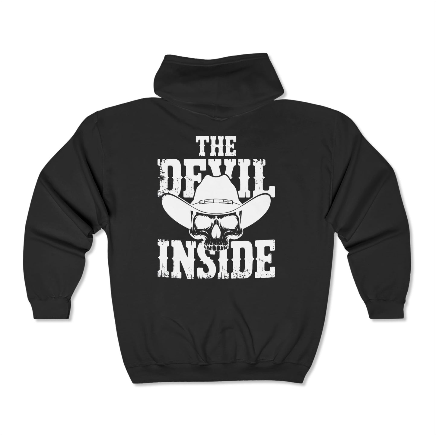 The Devil Inside - Unisex Heavy Blend™ Full Zip Hooded Sweatshirt