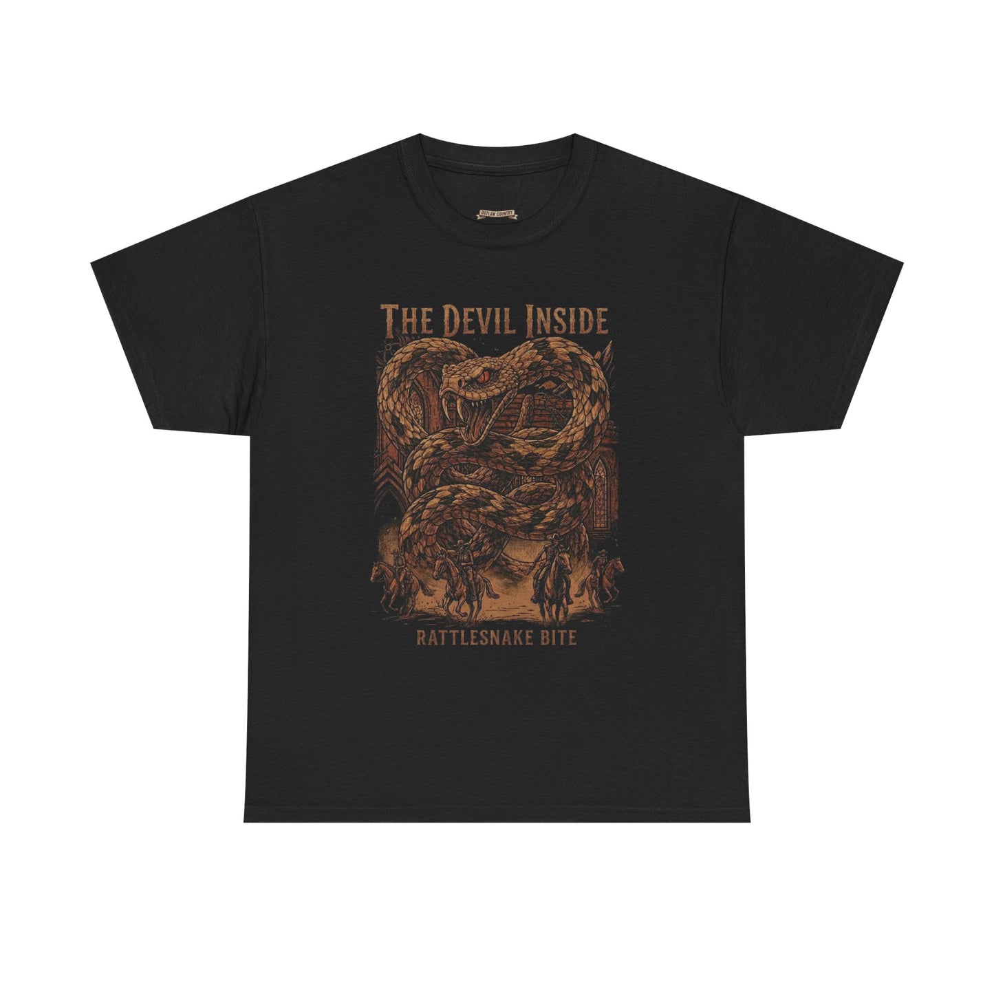 The Devil Inside Rattlesnake Bite T-Shirt