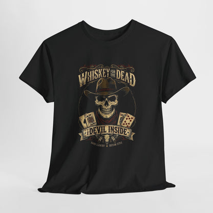 Whiskey for the Dead "Devil Inside" Skull Tee