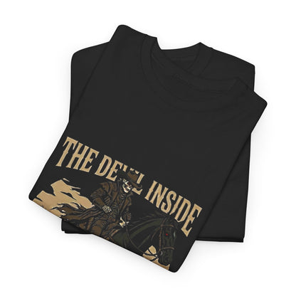 The Devil Inside Tee – "Black Horse Always Wins"