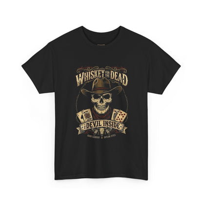 Whiskey for the Dead "Devil Inside" Skull Tee