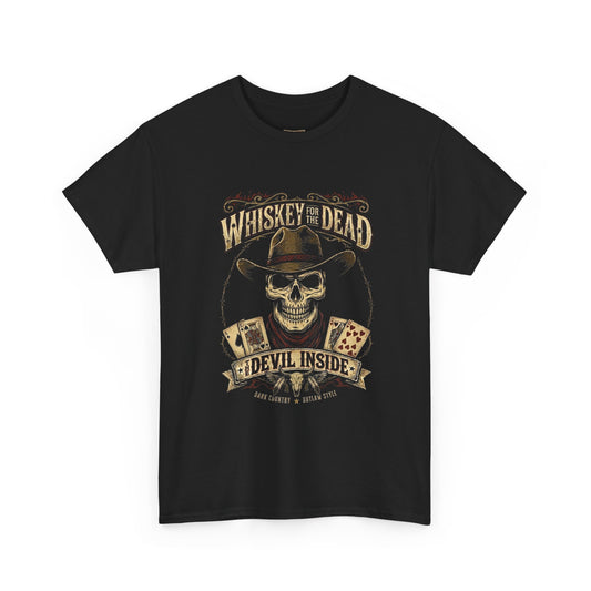 Whiskey for the Dead "Devil Inside" Skull Tee