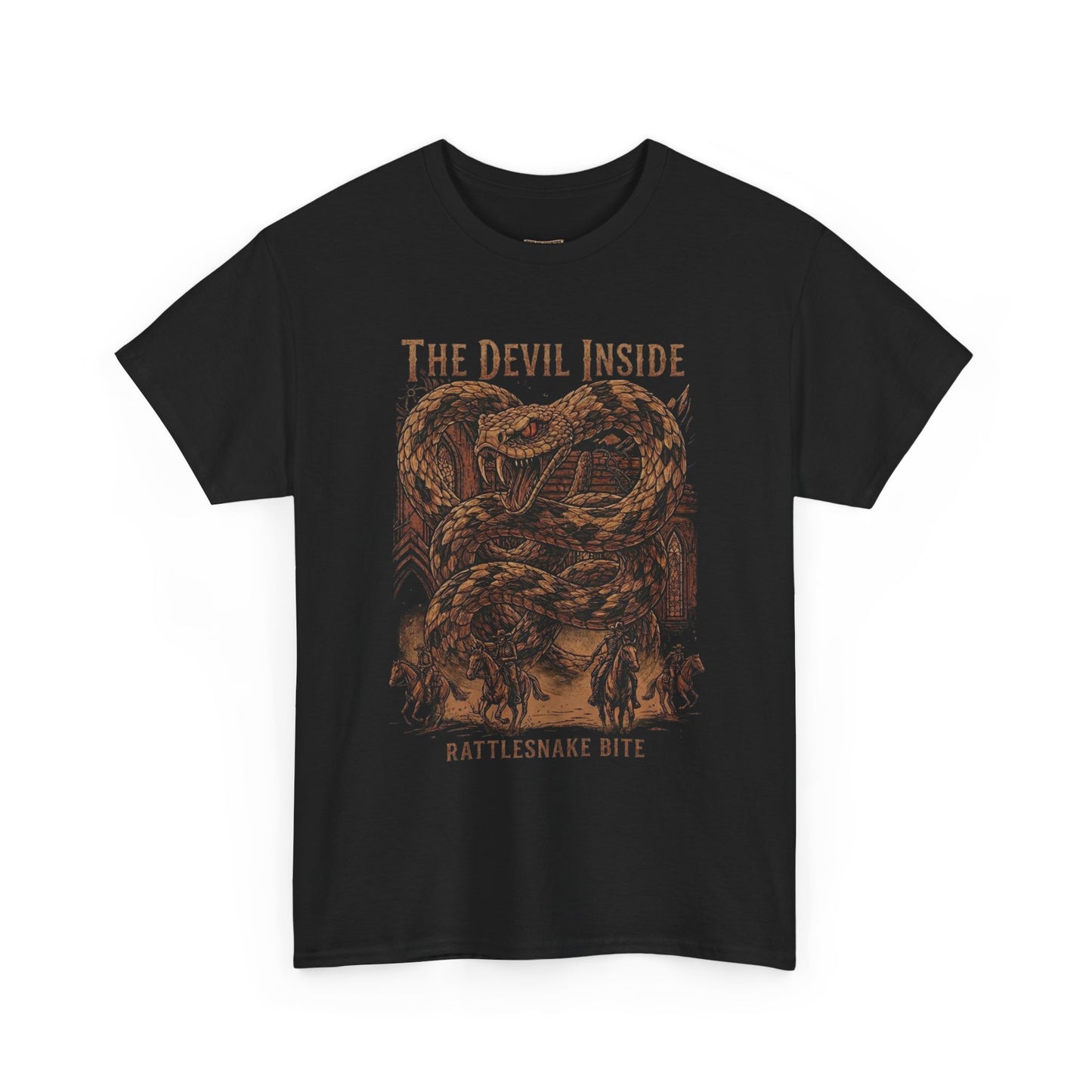 The Devil Inside Rattlesnake Bite T-Shirt