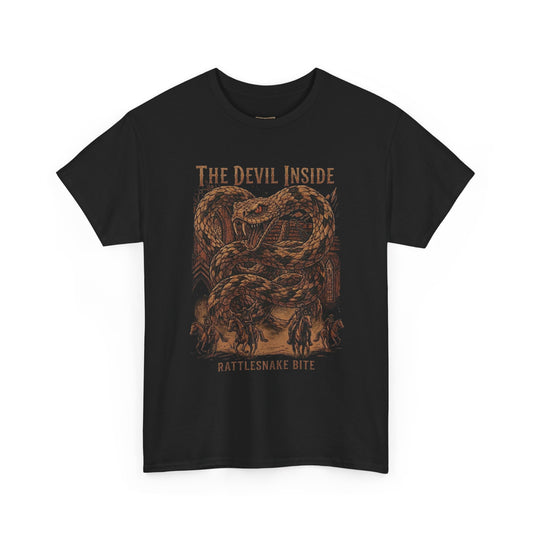 The Devil Inside Rattlesnake Bite T-Shirt